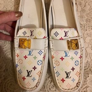 🔥Murakami Multicolor Vuitton LTD EDITION loafers!